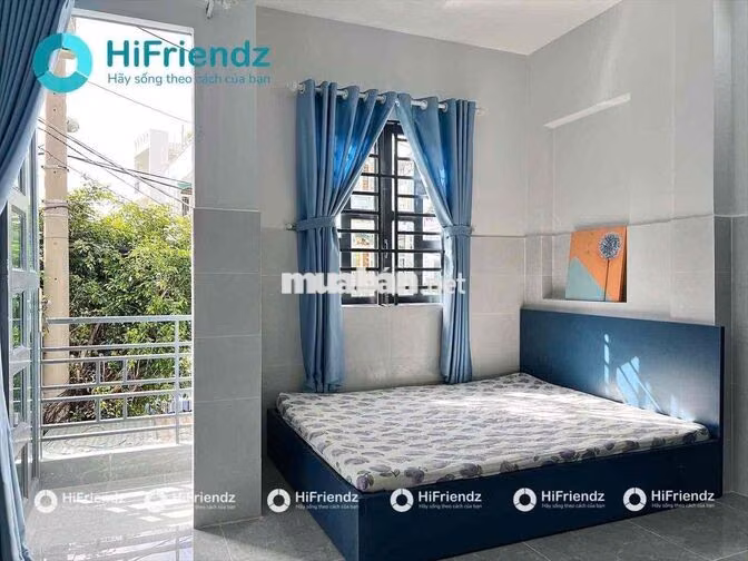 PHÒNG STUDIO BAN CÔNG MỚI XÂY RỘNG 30m2 GẦN CÔNG VIÊN LÀNG HOA GÒ VẤP
