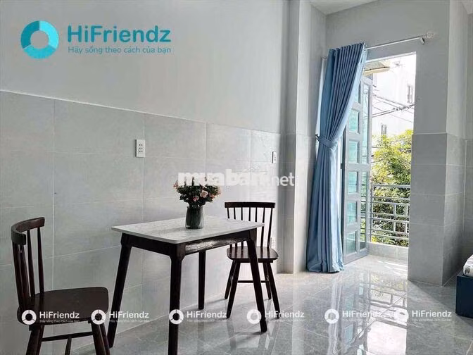 PHÒNG STUDIO BAN CÔNG MỚI XÂY RỘNG 30m2 GẦN CÔNG VIÊN LÀNG HOA GÒ VẤP