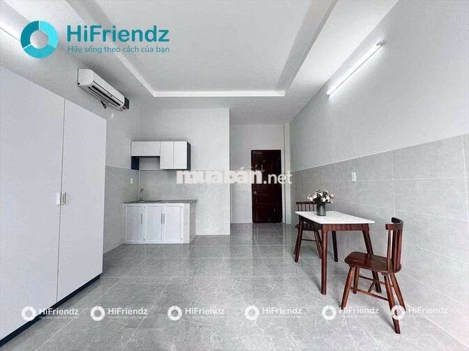 PHÒNG STUDIO BAN CÔNG MỚI XÂY RỘNG 30m2 GẦN CÔNG VIÊN LÀNG HOA GÒ VẤP