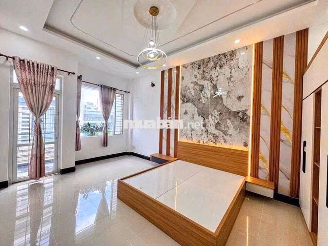 Hẻm 6m đường Vườn Lài, 3 Tấm, 4 x 16m, 3 Phòng Ngủ, 3 wc, Sân Thượng