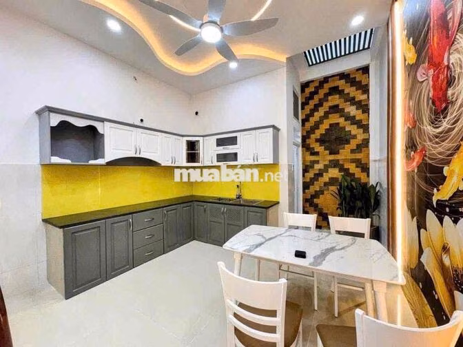 Hẻm 6m đường Vườn Lài, 3 Tấm, 4 x 16m, 3 Phòng Ngủ, 3 wc, Sân Thượng