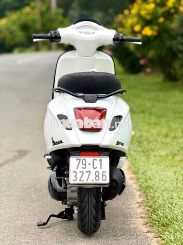Piaggio Vespa Sprint 125cc 2015 Trắng đen Sposty