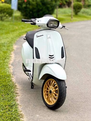 Piaggio Vespa Sprint 125cc 2015 Trắng đen Sposty