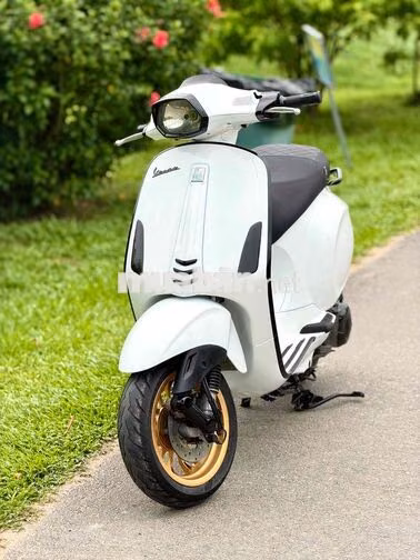Piaggio Vespa Sprint 125cc 2015 Trắng đen Sposty