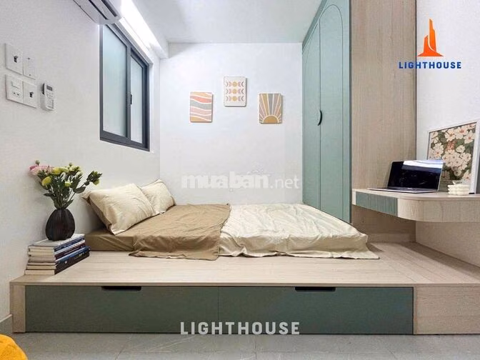 🔥 SÁT VÁCH VĂN LANG CS3 & IUH – PHÒNG P.5 SẴN NỘI THẤT XÁCH VALI VÔ Ở!