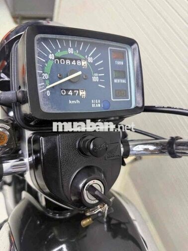 Honda CD 125cc 1997 Đen 2 máy 2 bô Nhật Bản
