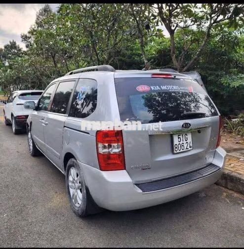 KIA CARNIVAL 2009 Bạc Số sàn Nhập Hàn