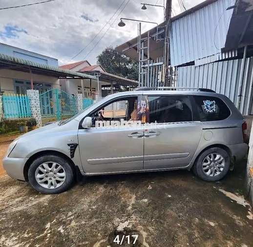 KIA CARNIVAL 2009 Bạc Số sàn Nhập Hàn