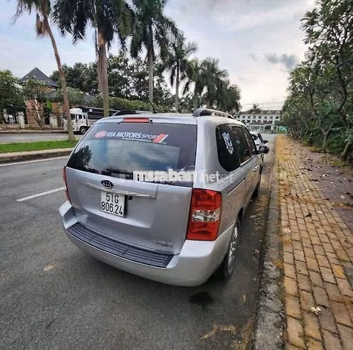 KIA CARNIVAL 2009 Bạc Số sàn Nhập Hàn