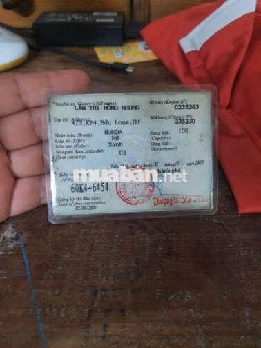 Honda Spacy 125cc Đỏ Nữ