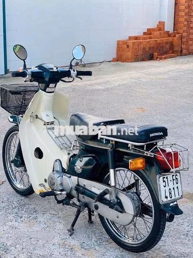 Honda Cub Tom 70 Xanh Trắng Nhật Bản