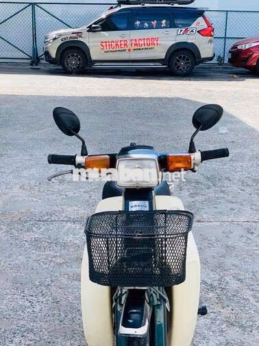 Honda Cub Tom 70 Xanh Trắng Nhật Bản