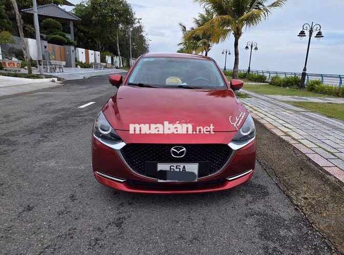 Mazda 2 Sport Luxury 2022 Thái Lan Đỏ 28.000 km