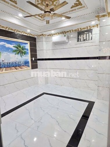 Nhà mới 100% trệt lửng 3 lầu đường Gò Xoài BHH A bình tân 