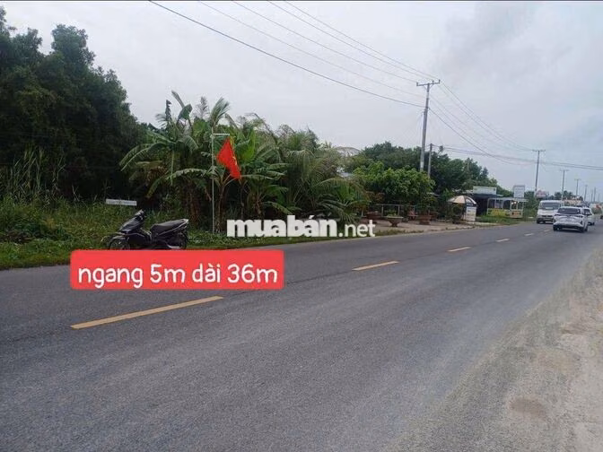 đất thổ cư quốc lộ 1A cách chợ rau dừa 500 mét