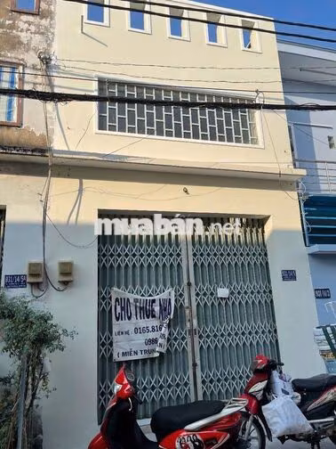 Nhà cho thuê nguyên căn Hương lộ 2 hẻm xe hơi, nhà trống