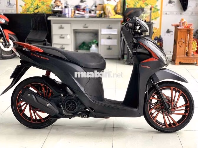 Honda Vision 110 2019 Đen Việt Nam