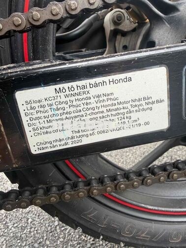 Honda Winner X V2 2020 Đỏ đen Việt Nam