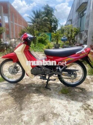 Suzuki Xipo 120 Côn tay Đỏ, Kem