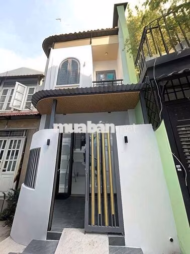 cho thuê nhà mới đẹp hẻm368// nguyễn văn lượng Gò vấp4x11 đúc2 lầu15tr