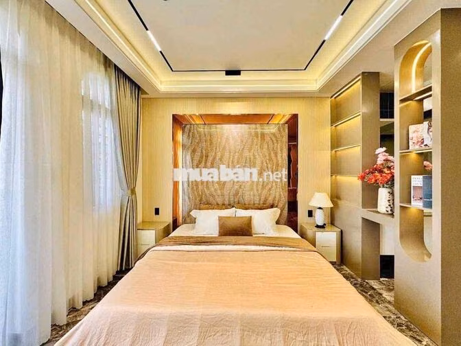CHO THUÊ NHÀ NGUYÊN CĂN CÓ THANG MÁY FULL NỘI THẤT PHẠM VĂN CHIÊU P9
