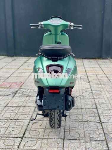 Vespa Sprint 125 ABS xanh rêu nhám hồ sơ cầm tay