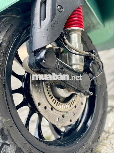 Vespa Sprint 125 ABS xanh rêu nhám hồ sơ cầm tay