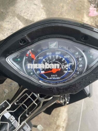 Wave Alpha Đen nhám 9c, xe nhà dùng có gl
