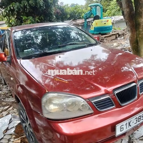 Lacetti 2004 đỏ xe gia đình không chạy cần bán.