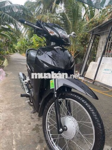 Wave Alpha Đen nhám 9c, xe nhà dùng có gl