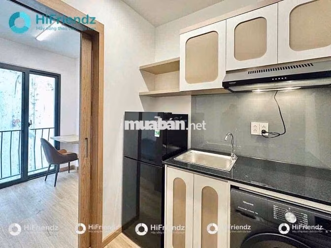🏡CHDV 1PN FULL NT CÓ BAN CÔNG NGAY METRO TÂN CẢNG SÁT Q1, LANDMARK81🏡