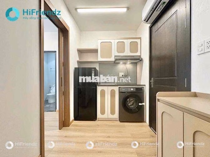 🏡CHDV 1PN FULL NT CÓ BAN CÔNG NGAY METRO TÂN CẢNG SÁT Q1, LANDMARK81🏡