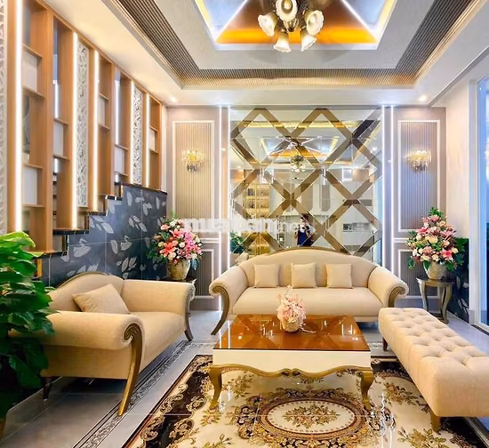 Nhà 1 Trệt 2 Lầu Nhà Đối Diện Trường Cấp 3 An Khánh