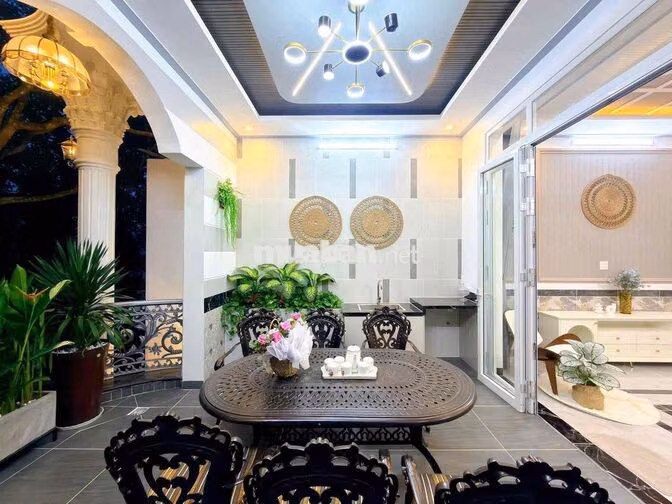 Nhà 1 Trệt 2 Lầu Nhà Đối Diện Trường Cấp 3 An Khánh