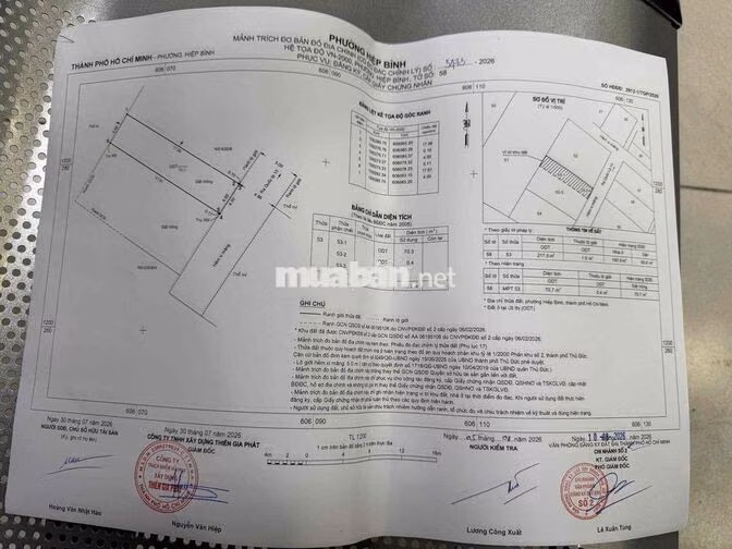 bán đất hxh quốc lộ 13 hiệp bình phước giá 6.39 tỷ/71m