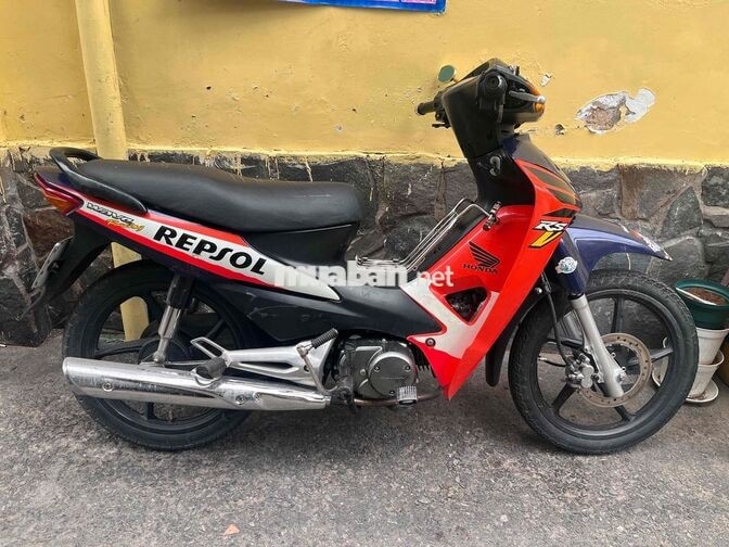 Honda Wave Repsol màu Đỏ Xanh Đen