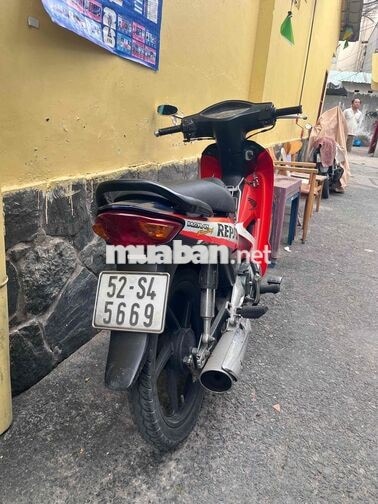 Honda Wave Repsol màu Đỏ Xanh Đen