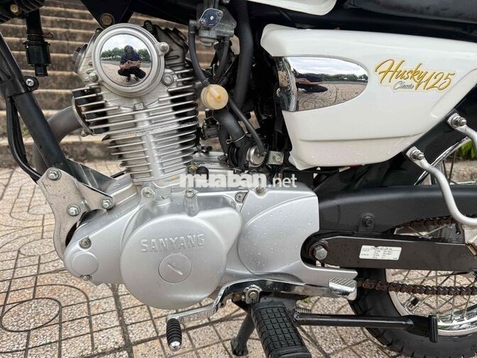 SYM Husky 125 2019 Trắng 12.000 km
