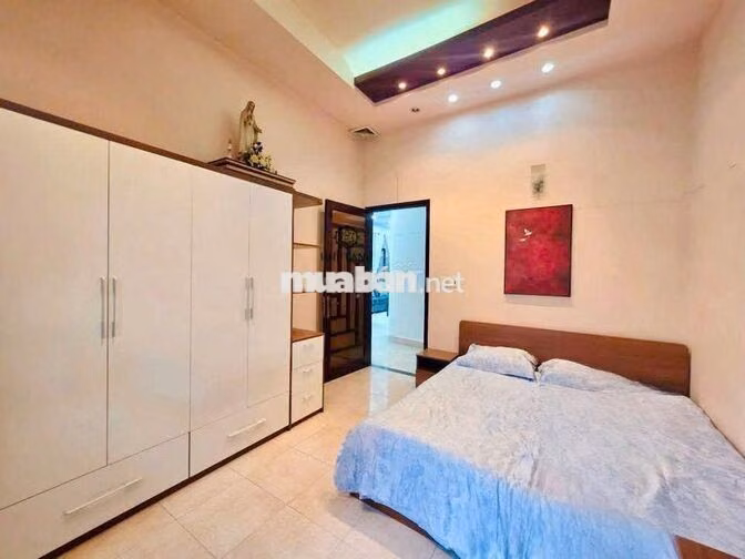 CHO THUÊ NHÀ 1 TRỆT 1 LẦU - FULL NỘI THẤT - NHÀ THỜ TÂN MAI