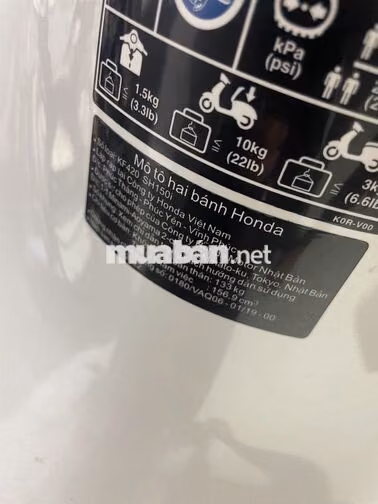 Honda SH150i 2022 Trắng 20000 km