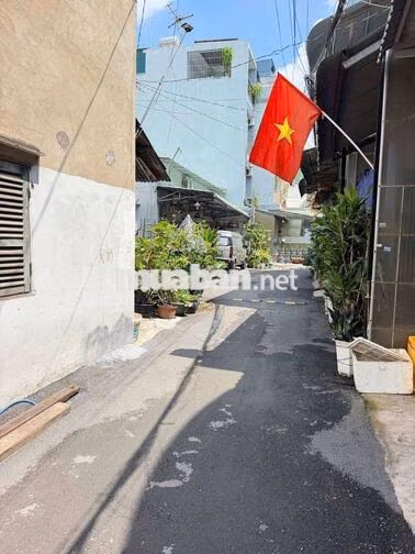 Nhà 300m2 Phan Huy Ích hẻm 1 trục 6m xe tải
