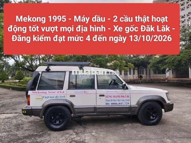 Mekong Máy dầu - 2 cầu cực khoẻ đi mọi cung đường