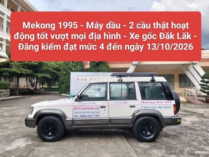 Mekong Máy dầu - 2 cầu cực khoẻ đi mọi cung đường