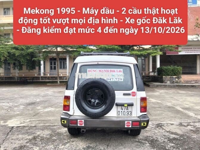 Mekong Máy dầu - 2 cầu cực khoẻ đi mọi cung đường
