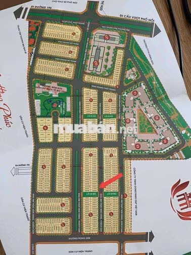 Bán đất vị trí đẹp kinh doanh khu đô thị Lạc Hồng Phúc, Mỹ Hào, Hưng Y