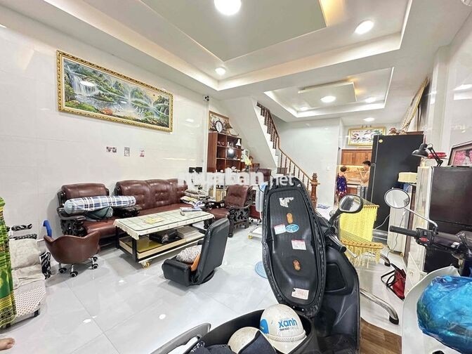 HẺM Ô TÔ - 55M2 - NHÀ MỚI XÂY - VUÔNG VỨC - HÀ HUY GIÁP - QUẬN 1