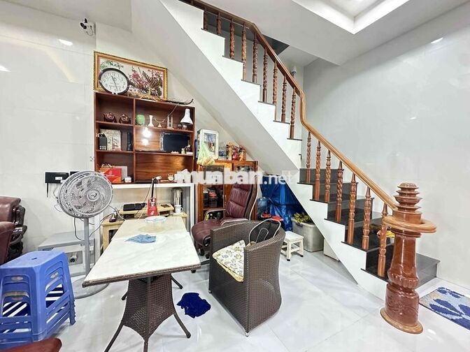HẺM Ô TÔ - 55M2 - NHÀ MỚI XÂY - VUÔNG VỨC - HÀ HUY GIÁP - QUẬN 1