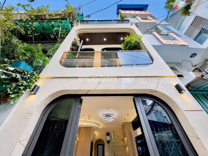 ✨Nhà tuyệt đẹp cao cấp hẻm Nhiêu Tứ - Khu Ẩm Thực Phan Xích Long, P7, 
