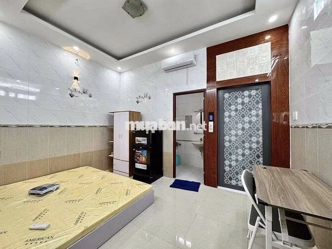 Cho Thuê Căn Hộ Studio Thang Máy Full Nội Thất Ngay Cầu Bông Q1