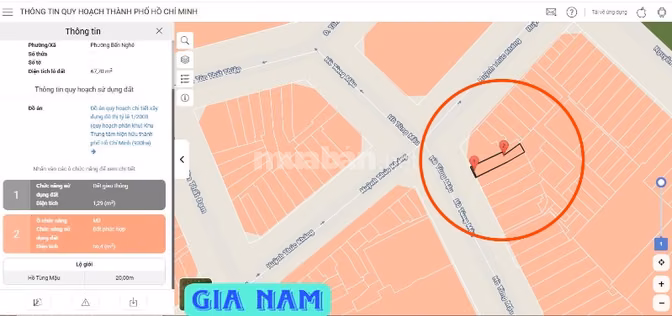 BÁN NHÀ MẶT TIỀN KINH DOANH : 120 HỒ TÙNG MẬU - P. BẾN NGHÉ - Q. 1 